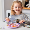 全套組｜整套打包一次用到 9 歲！英國 Nana’s Manners 寶寶學習餐具— 刀叉組＋叉匙組＋分隔餐盤 ＋把手吸盤碗